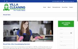 Cleaning Services C website