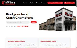 Crash Champions Collision Repair Brookpark Rd website