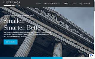 Cuyahoga Criminal Defense website