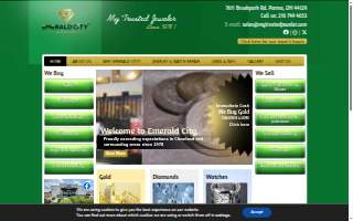 Emerald City Jewelers website