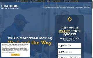 Leaders Moving & Storage Co. of Brook Park website