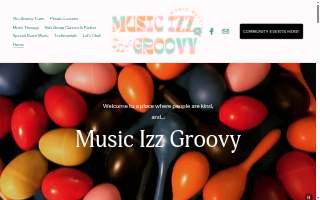 Music Izz Groovy - Music Services website