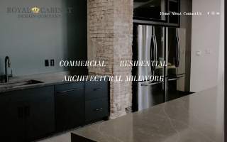 Royal Cabinet Design Co website