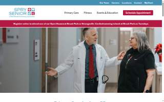 SPRY SENIOR website