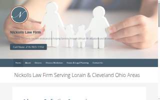 The Nickolls Law Firm, LLC of Brook Park website