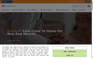 Urology Partners website