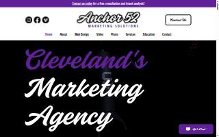 Anchor 52 Marketing Agency of Brooklyn website