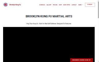 Brooklyn Kung Fu/ U.S. Shuai Chiao Kung Fu Academy website