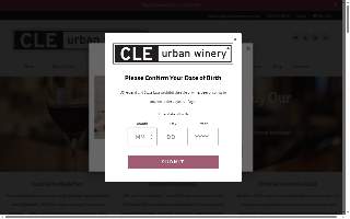 CLE Urban Winery website