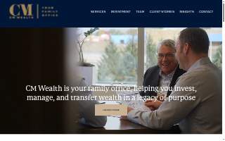 CM Wealth Advisors of Brooklyn website