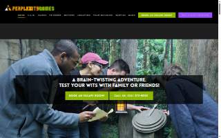 Perplexity Games Escape Room website