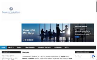 Sarmiento Immigration Law Firm of Berea website
