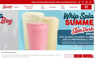 Swensons Drive-In website