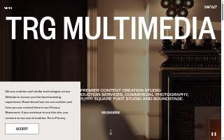 TRG Multimedia website