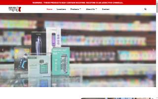 VapeX: Smoke & Vape Shop website