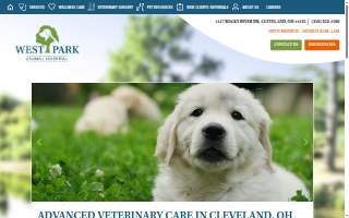 West Park Animal Hospital of Bay Village website