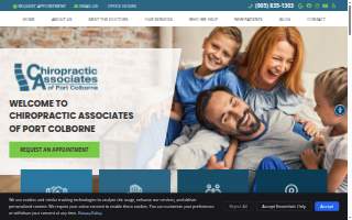 Chiropractic Associates website