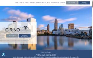Cirino Eye Center: Anthony Cirino, D.O. website