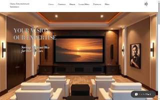 Home Entertainment Solutions website