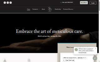 Skin Deep Laser Spa website