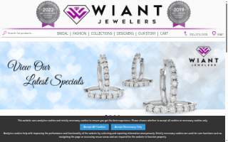 Wiant Jewelers website