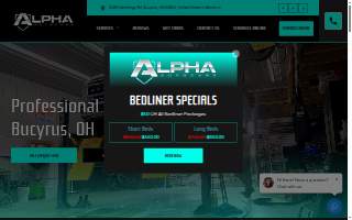 Alpha Autocare website