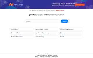 Great Expressions Dental Centers - Warren website