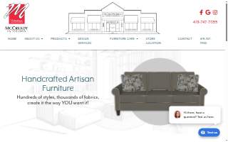 McCready Interiors/Norwalk- The Furniture Idea website
