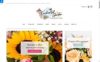 An Enchanted Garden Florist & Gift Shoppe LLC website