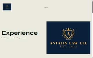 Antalis Law website
