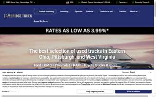 Cambridge Truck website