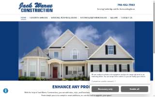 Jack Warne Construction website