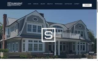 Surgent Construction website