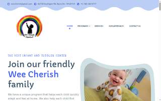 Wee Cherish Preschool and Childcare website