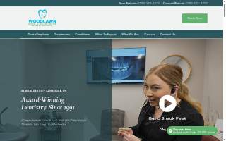 Woodlawn Dental Center website