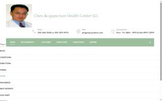 Chen Acupuncture website