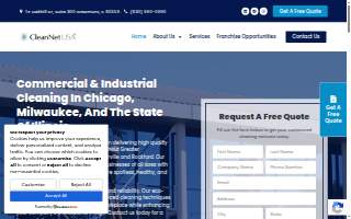 CleanProz website