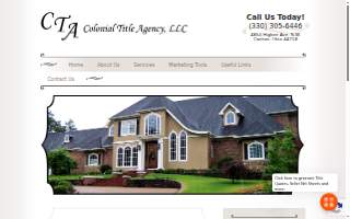 Colonial Title Agency, LLC website