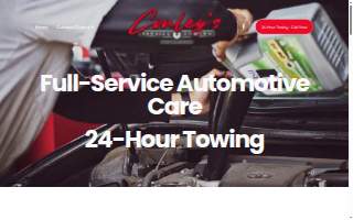 Conley's Service & Towing website
