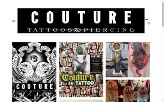 Couture Tattoo and Body Piercing website