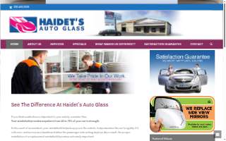 Haidet's Auto Glass website