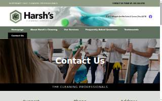 Harsh's Cleaning Services LLC website