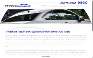 Infinite Auto Glass LLC website