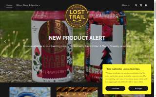 Lost Trail Winery and Vineyard website