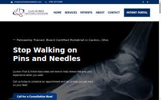 Luckino Foot & Ankle Associates website
