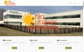 Ohio Outdoor Solutions website