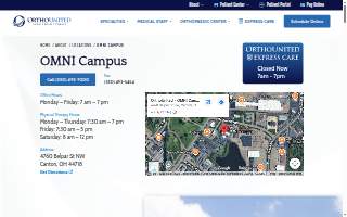OrthoUnited - OMNI Campus website