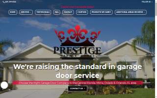 Prestige Door, LLC website