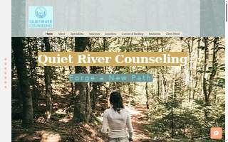 Quiet River Counseling, LLC website