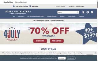 Sleep Outfitters of Canton - Outlet website